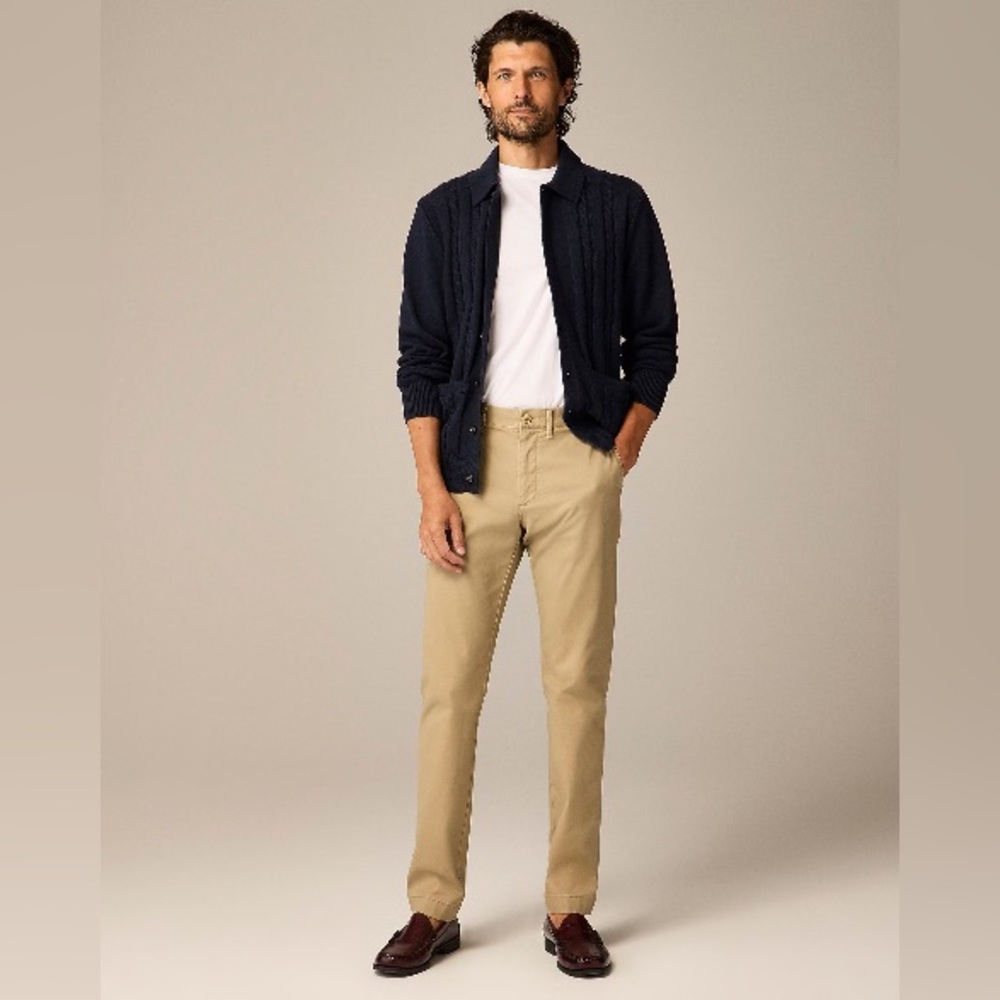 J. Crew Women’s 770 Straight-fit Stretch Chino Pant Size 38/32 NWT #AR886